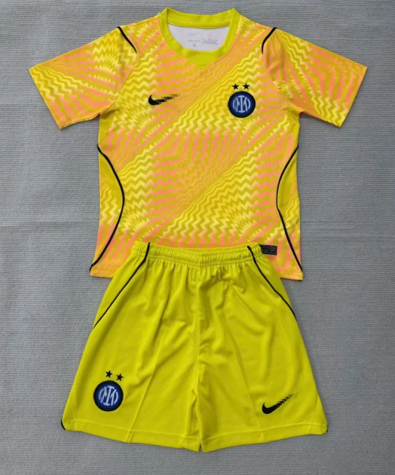 Conjunto niño amarillo Inter Milan 2026-2027 edición portero
