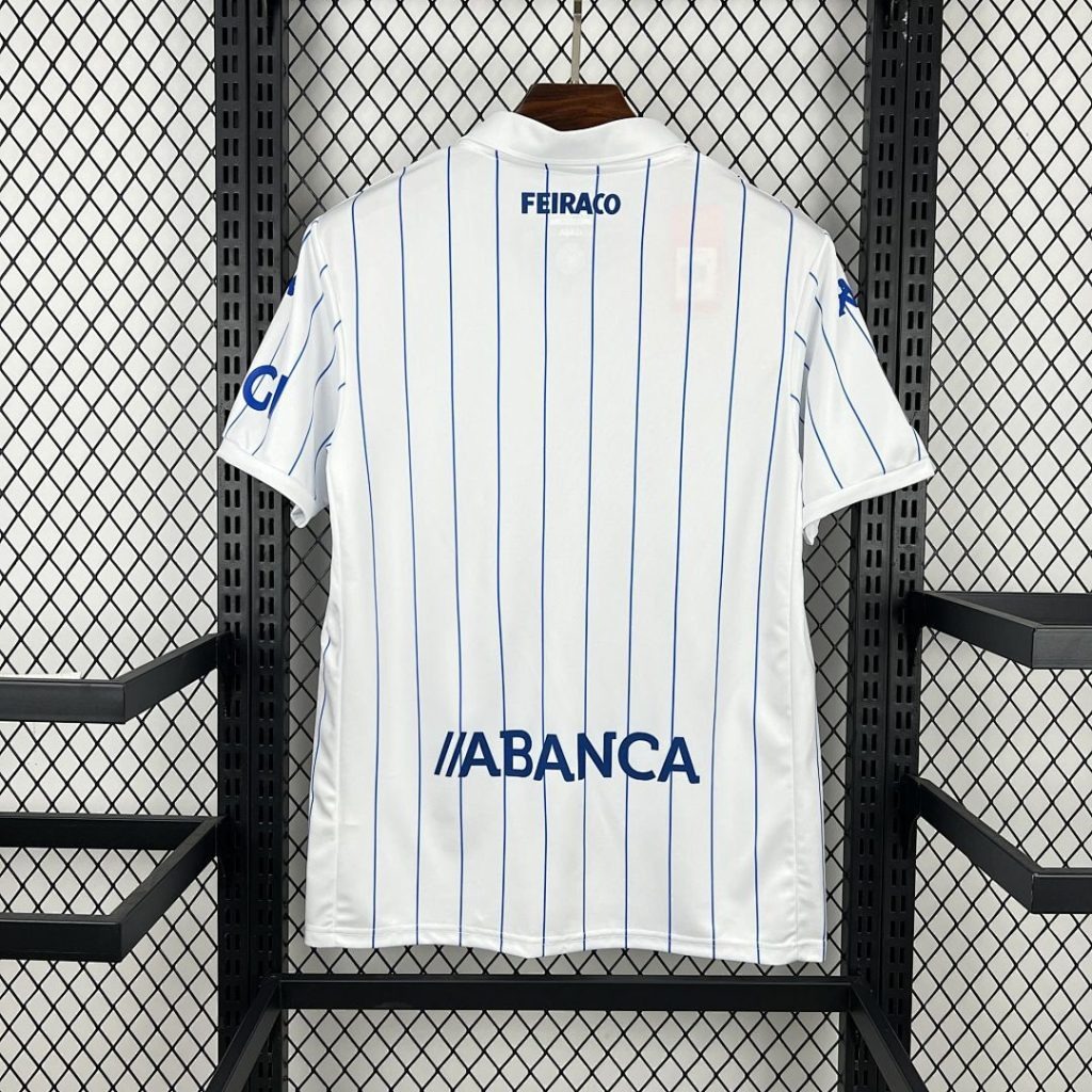 Camiseta Deportivo la Coruna 2026-2027 Blanco Edicion Retro versión fan - Imagen 2