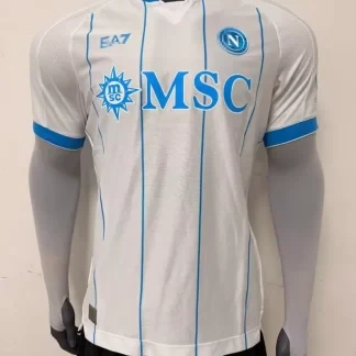 Camiseta blanca Napoli 2026-2027 segunda equipacion versión jugador