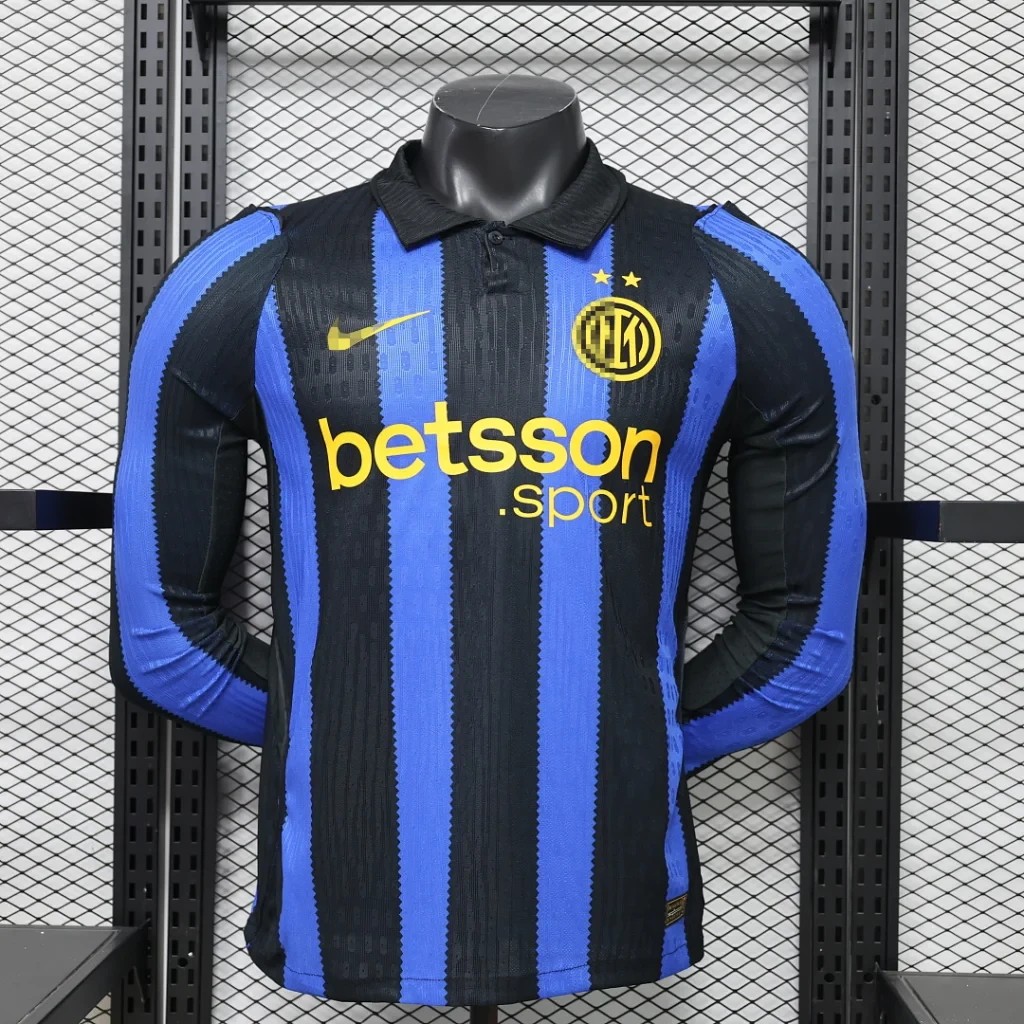 Camiseta Lautaro Martinez Inter Milan 2026-2027 Manga Larga primera equipacion version jugador