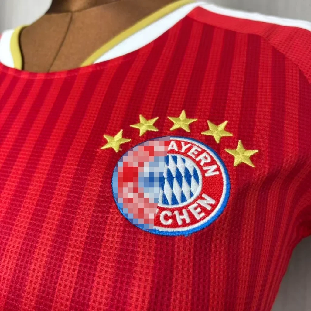 Camiseta Roja mujer Bayern Munich 2026-2027 Primera Equipación Versión Fan - Imagen 5