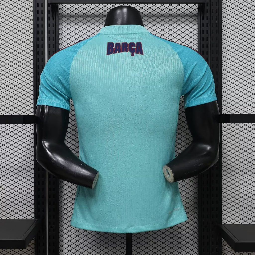 Camiseta FC Barcelona Turquesa 2026-2027 Edicion Especial Version Jugador - Imagen 2