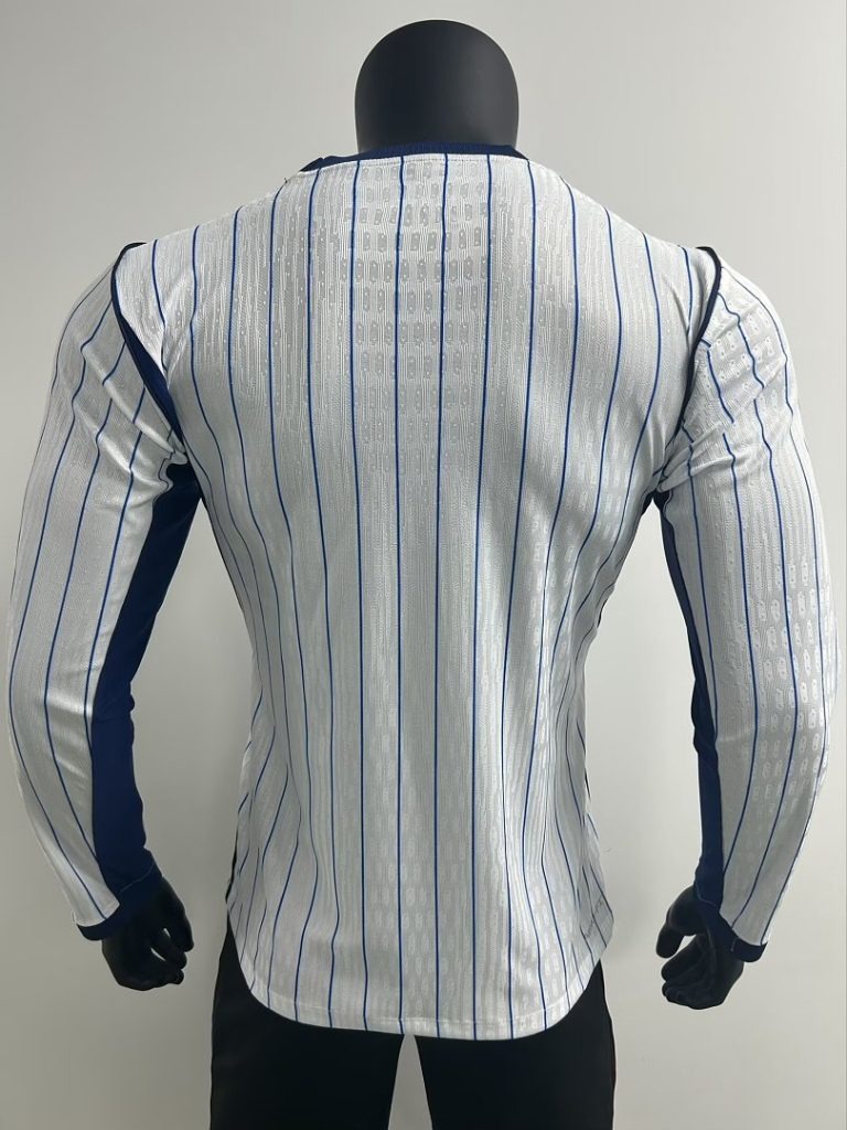 camiseta blanca Inter Milan 2026-2027 manga larga segunda equipacion versión jugador - Imagen 2
