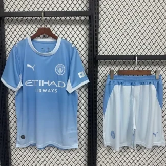 Conjunto Niño Manchester City 2026-2027 Haaland Primera Equipacion