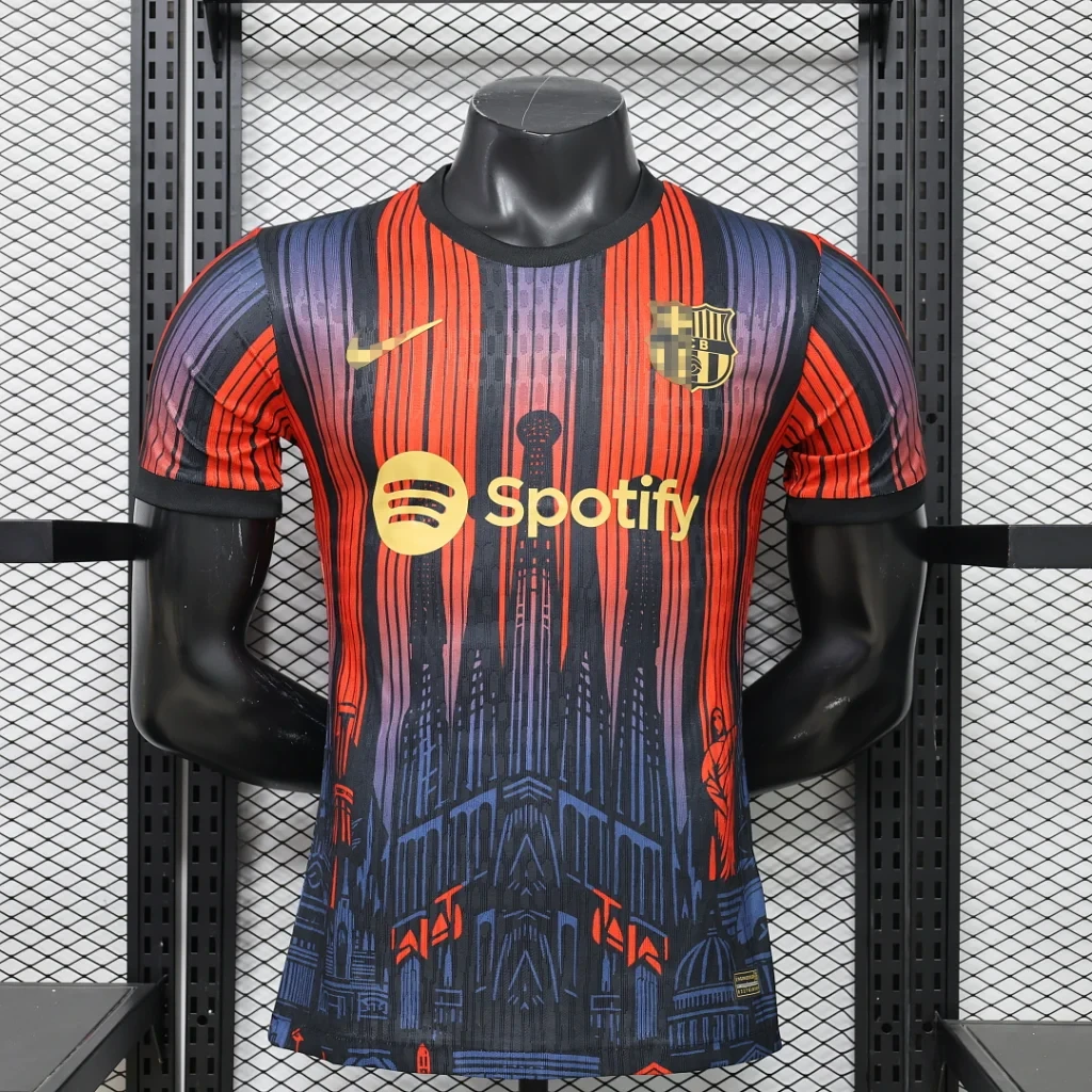 Camiseta Sagrada Familia FC Barcelona 2026-2027 Edicion Especial Version Jugador