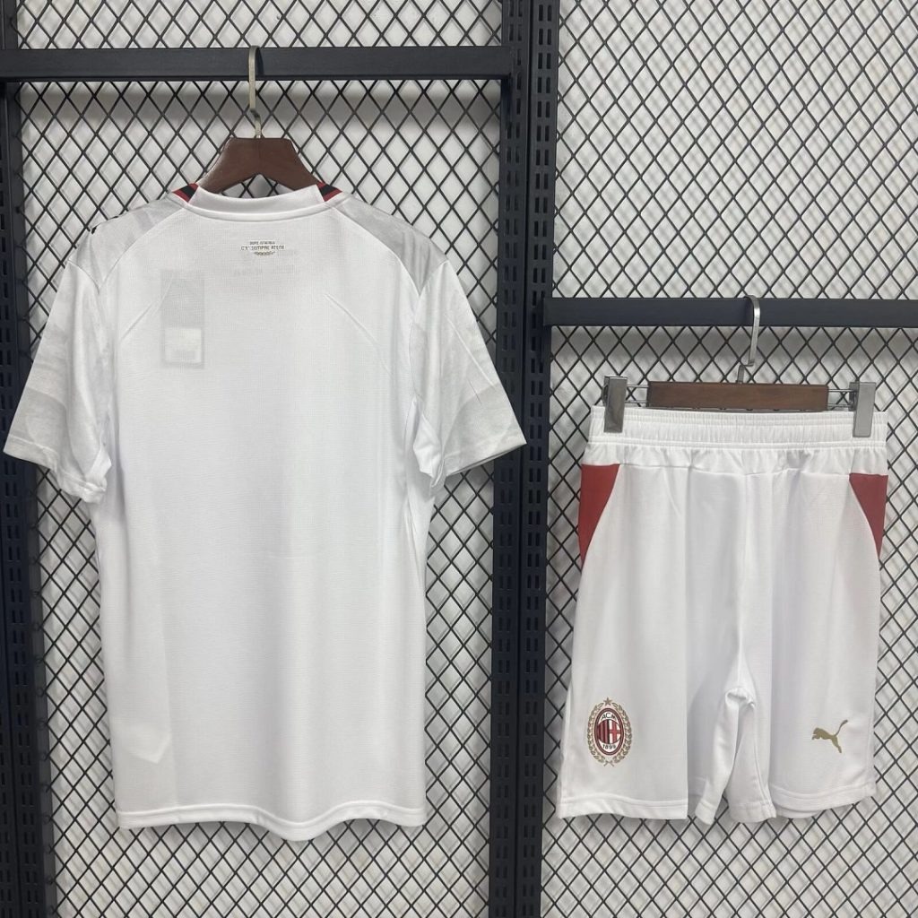 Conjunto Niño AC Milan 2026-2027 Blanca segunda Equipacion - Imagen 2