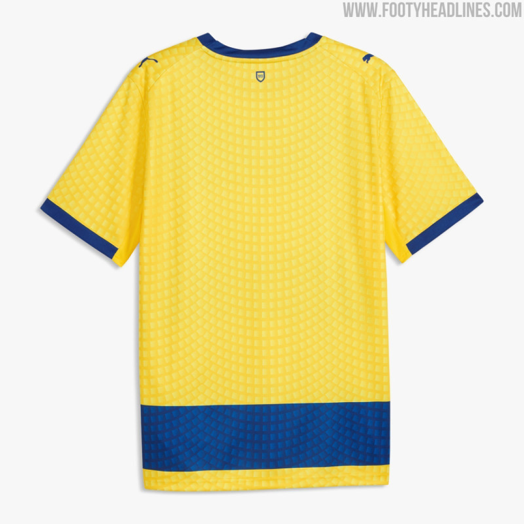 Camiseta Parma 2026-2027 amarillo/azul segunda equipacion version fan - Imagen 2