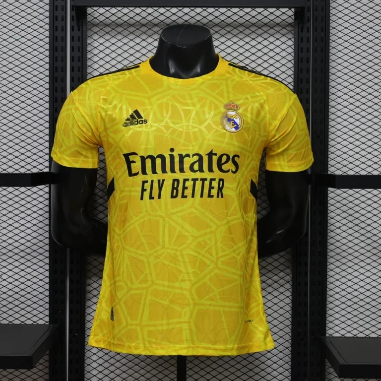 Camiseta Portero Real Madrid 2026-2027 Amarrillo Version jugador