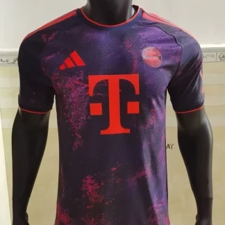 Camiseta Bayern Munich 2026-2027 Morada Tercera equipacion versión Jugador