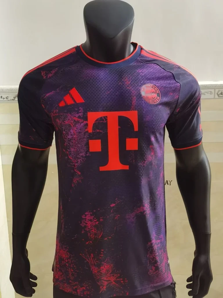 Camiseta Bayern Munich 2026-2027 Morada Tercera equipacion versión Jugador