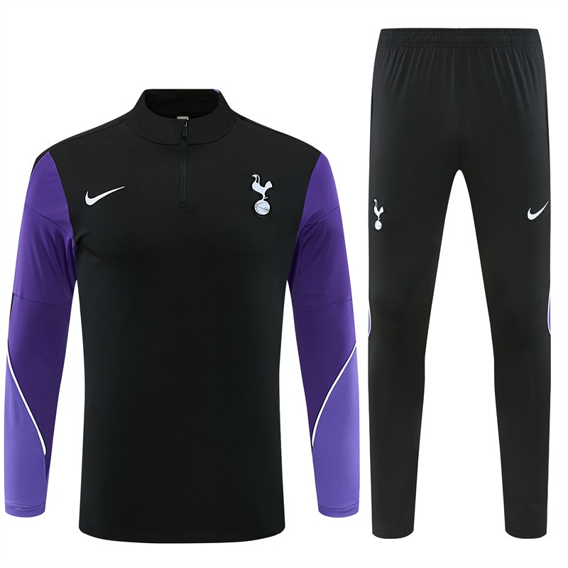Conjunto Chandal Negro adulto/niño 2026-2027 Tottenham Version Fan