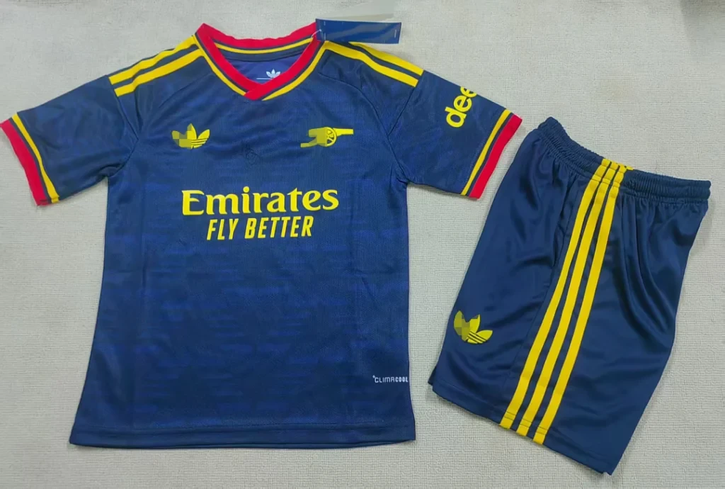 Conjunto Niño Arsenal 2026-2027 Azul Segunda equipacion