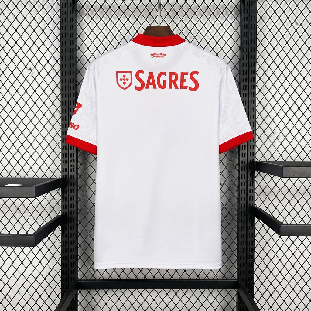 Camiseta Benfica 2026-2027 Blanco Edicion Especial Version Fan - Imagen 2