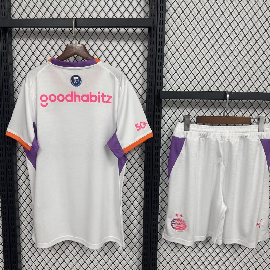 Conjunto Niño PSV 2026-2027 Blanca Segunda equipacion - Imagen 2