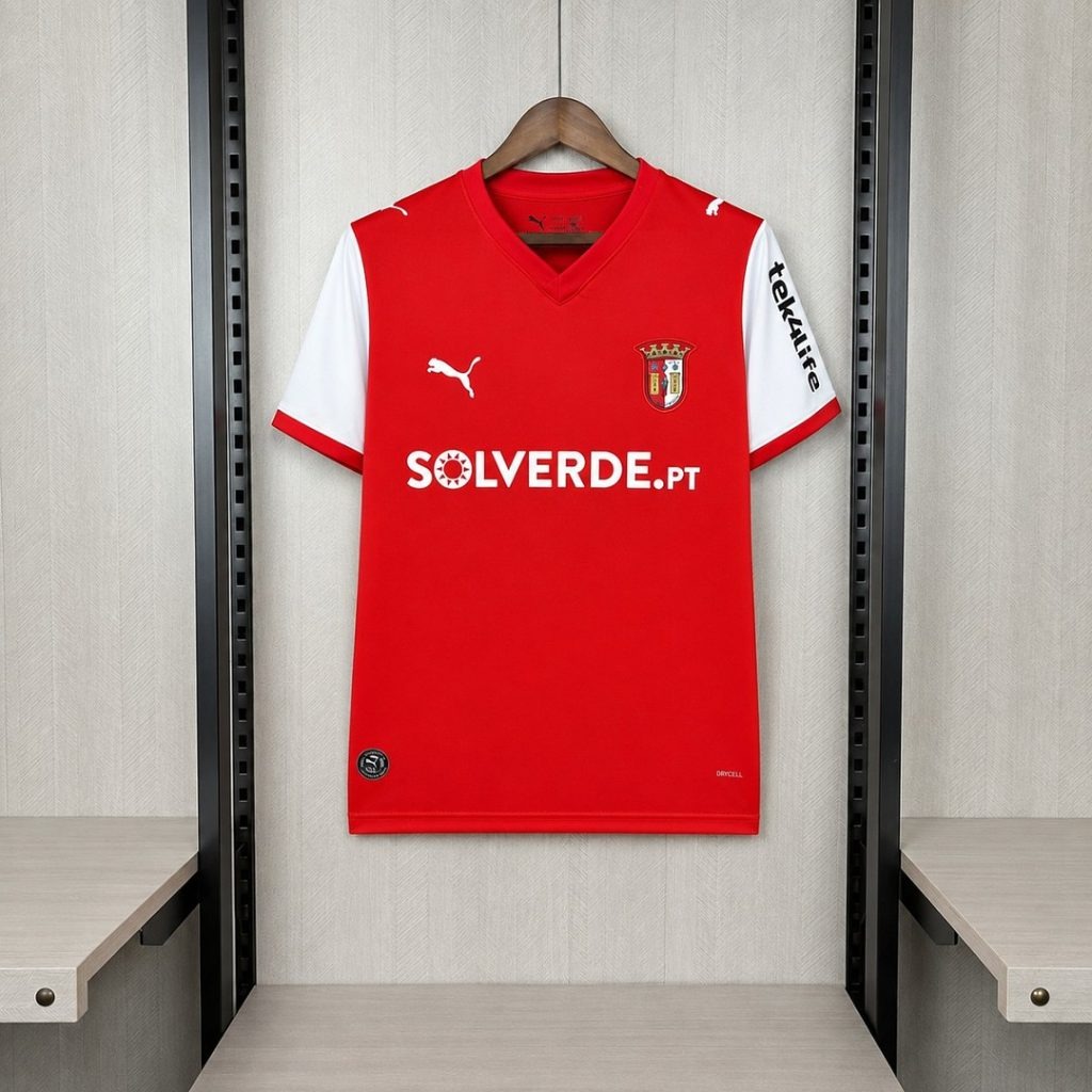 Camiseta Braga 2026-2027 Pau Primera Equipacion Version Fan