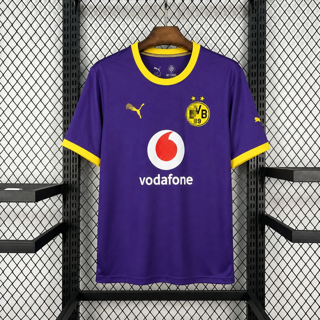 Camiseta Morada Borussia Dortmund 2026-2027 Edicion Especial versión jugador