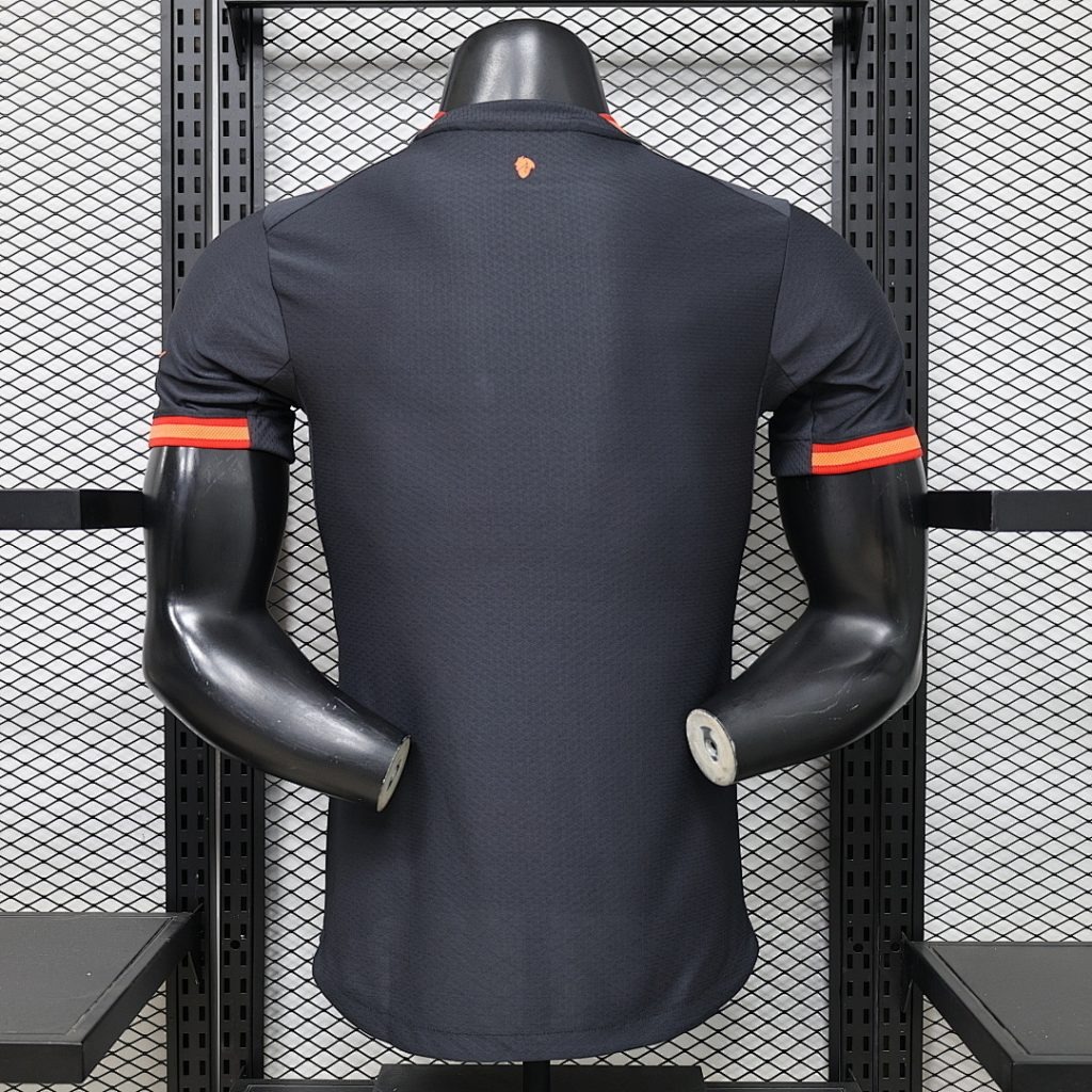 Camiseta AC Milan negro 2026-2027 tercera equipacion versión jugador - Imagen 2