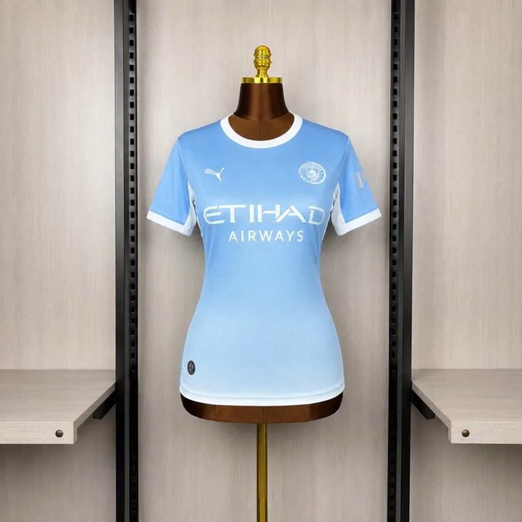 Camiseta mujer Manchester City 2026-2027 Primera Equipación Versión Fan