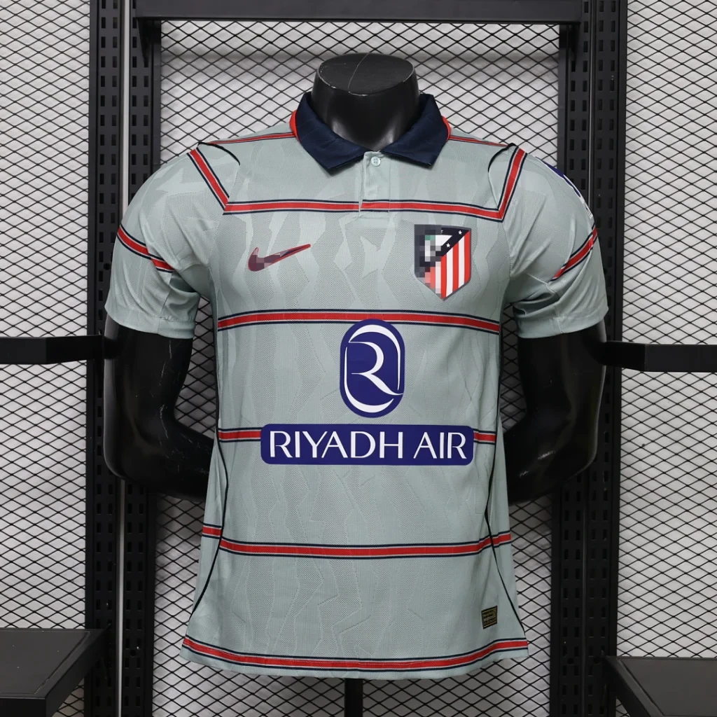 Camiseta Atletico Madrid 2026-2027 GRIS Tercera Equipacion Version Jugador
