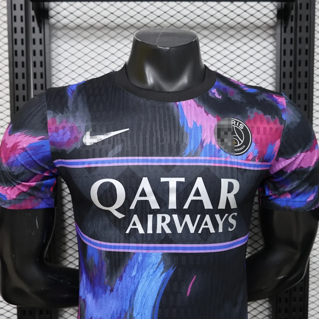 Camiseta PSG 2026-2027 Negro Edicion Especial Version Jugador - Imagen 4