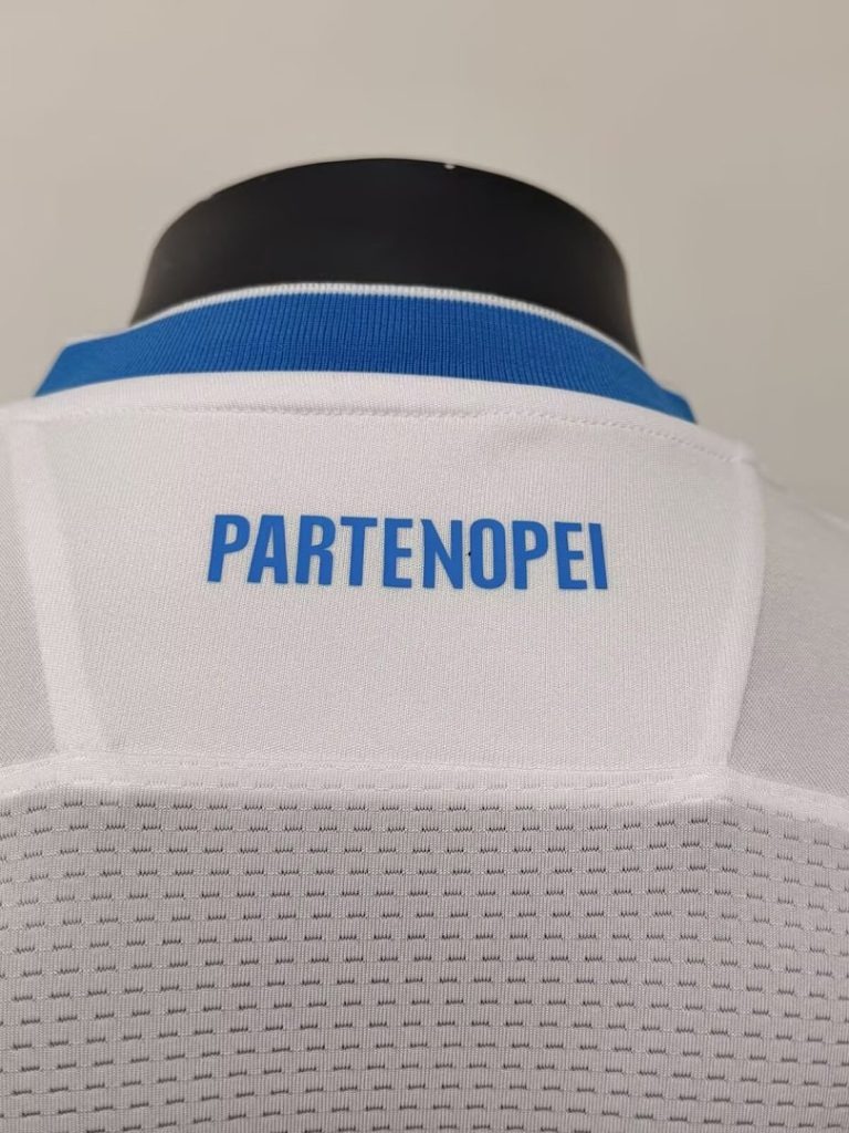 Camiseta blanca Napoli 2026-2027 segunda equipacion versión jugador - Imagen 4