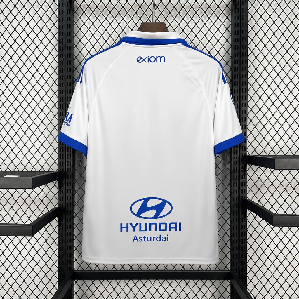 Camiseta Real Oviedo 2026-2027 Blanco Segunda equipacion version Fan - Imagen 2