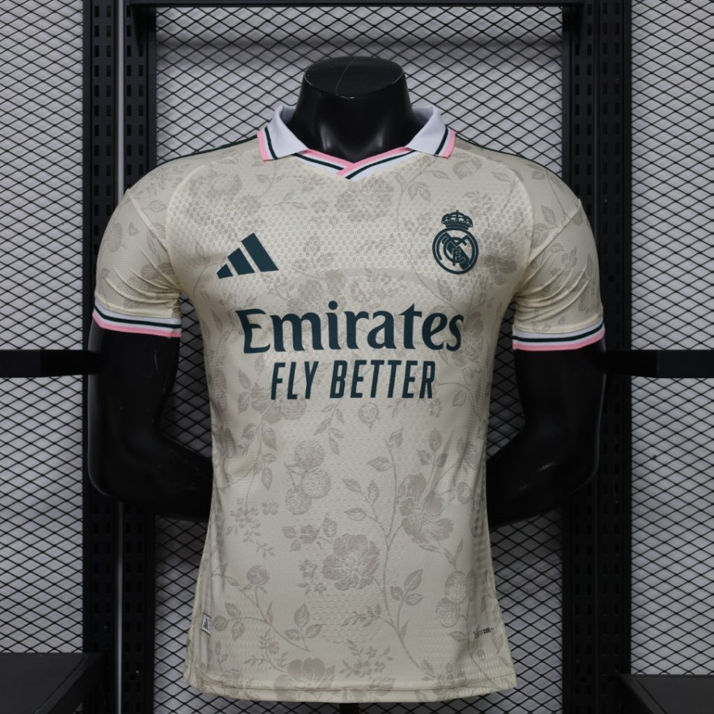 Camiseta Real Madrid 2026-2027 Crema Edicion Especial Version Jugador