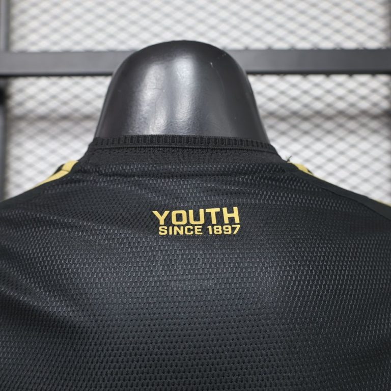 Camiseta Juventus 2026-2027 negra tercera equipacion version jugador - Imagen 4