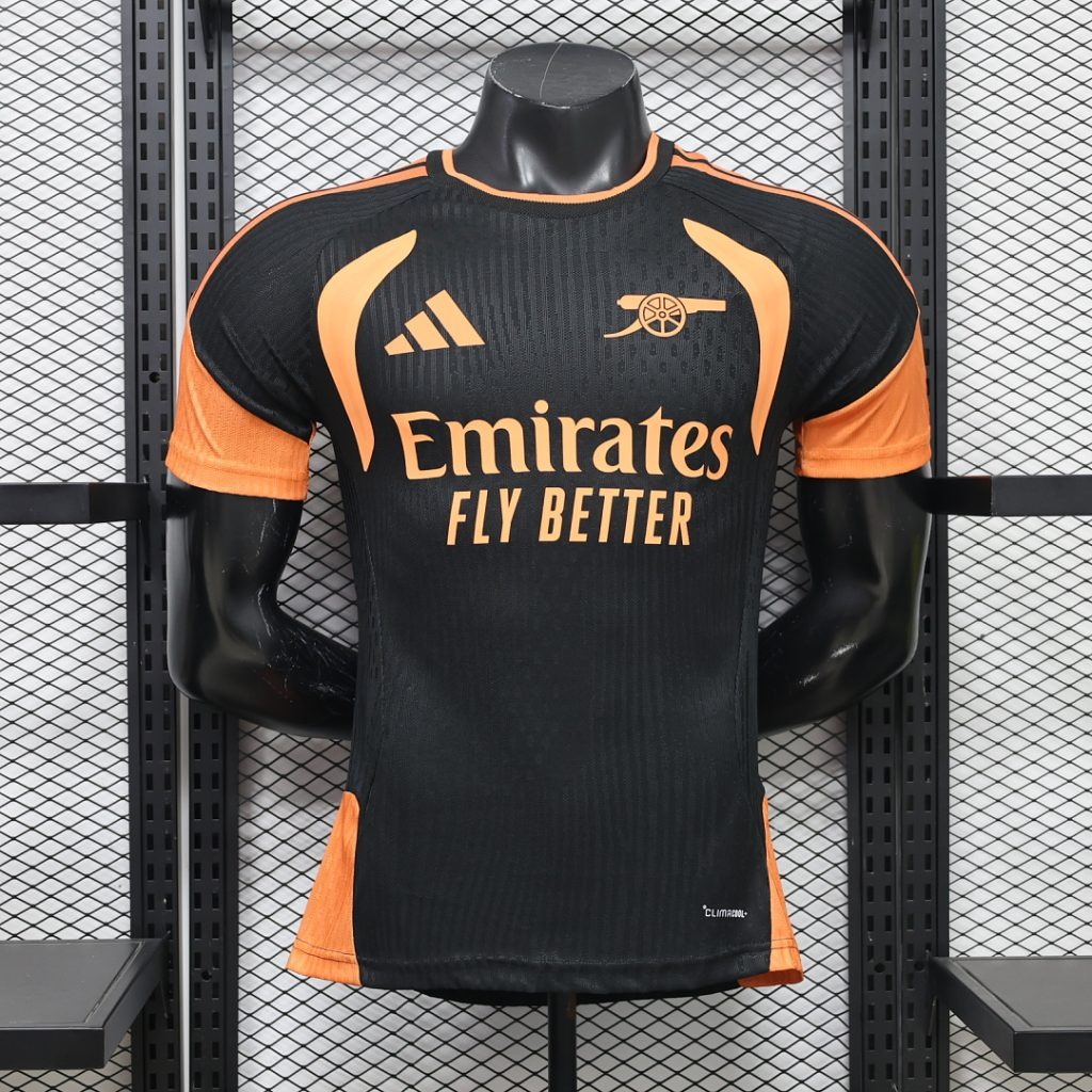 Camiseta Entrenamiento Arsenal 2026-2027 Negro Version Jugador