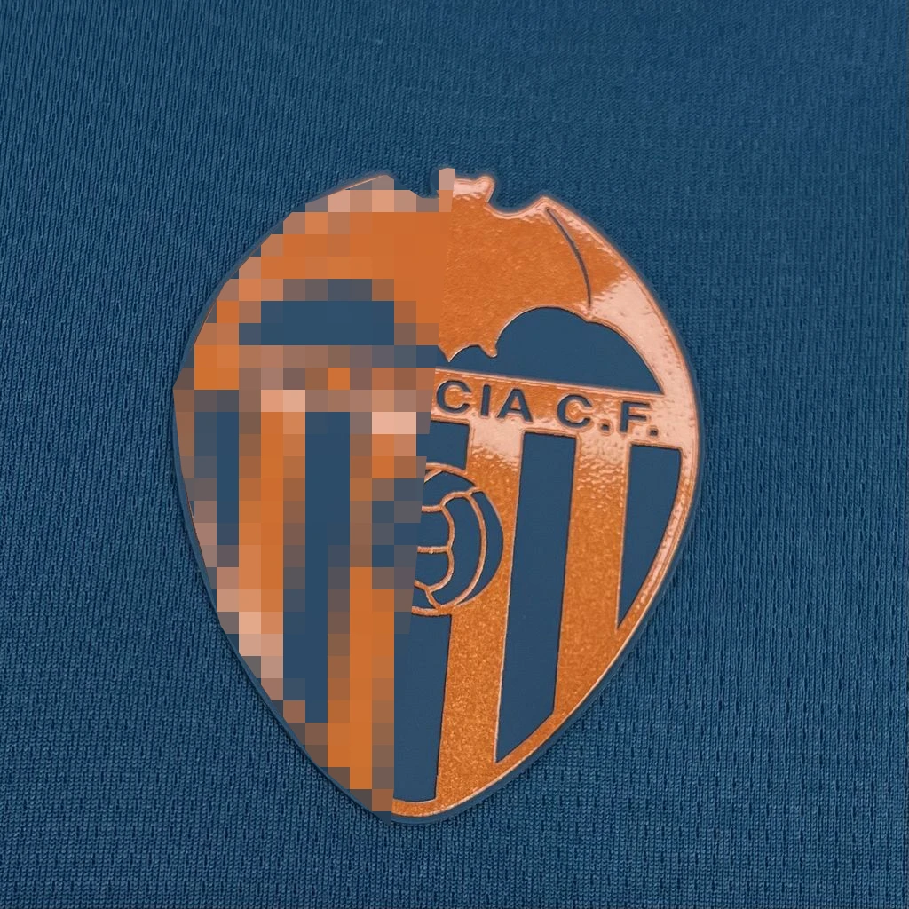 Camiseta Valencia CF 2026-2027 Azul Segunda equipacion versión Fan - Imagen 3