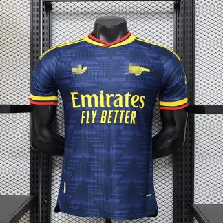 Camiseta Arsenal Azul Marino 2026-2027 Segunda Equipación Versión Jugador