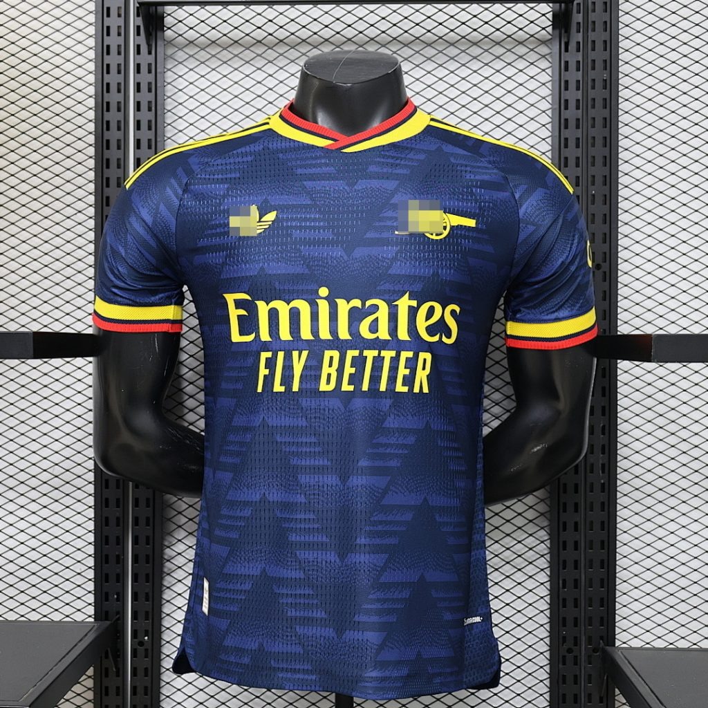Camiseta Arsenal Azul Marino 2026-2027 Segunda Equipación Versión Jugador