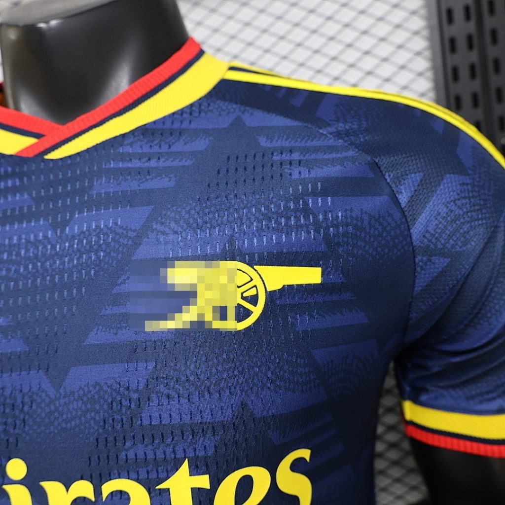 Camiseta Arsenal Azul Marino 2026-2027 Segunda Equipación Versión Jugador - Imagen 4