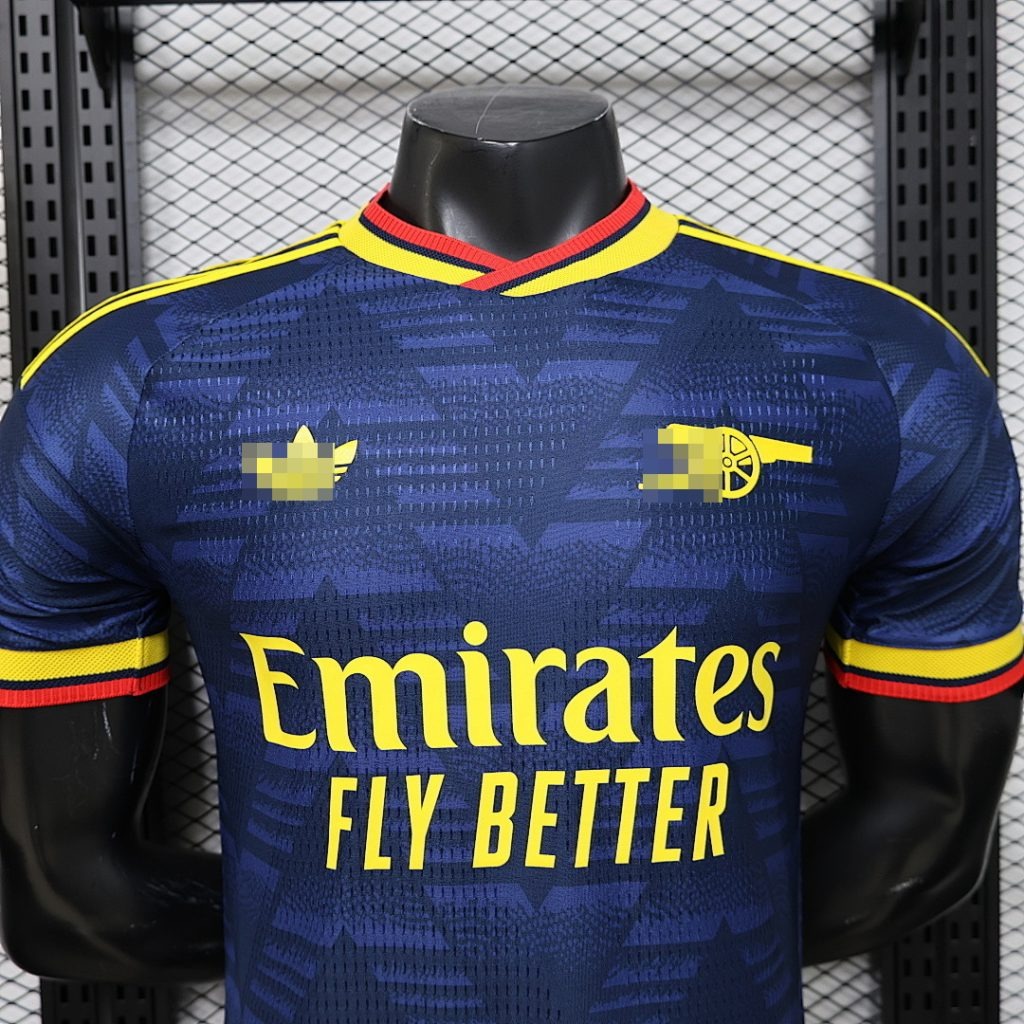 Camiseta Arsenal Azul Marino 2026-2027 Segunda Equipación Versión Jugador - Imagen 3