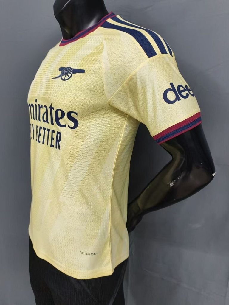 Camiseta Arsenal Dorada 2026-2027 Tercera Equipación Versión Jugador - Imagen 4