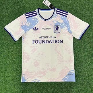 Camiseta Aston Villa Blanca 2026-2027 Tercera Equipacion Version Fan