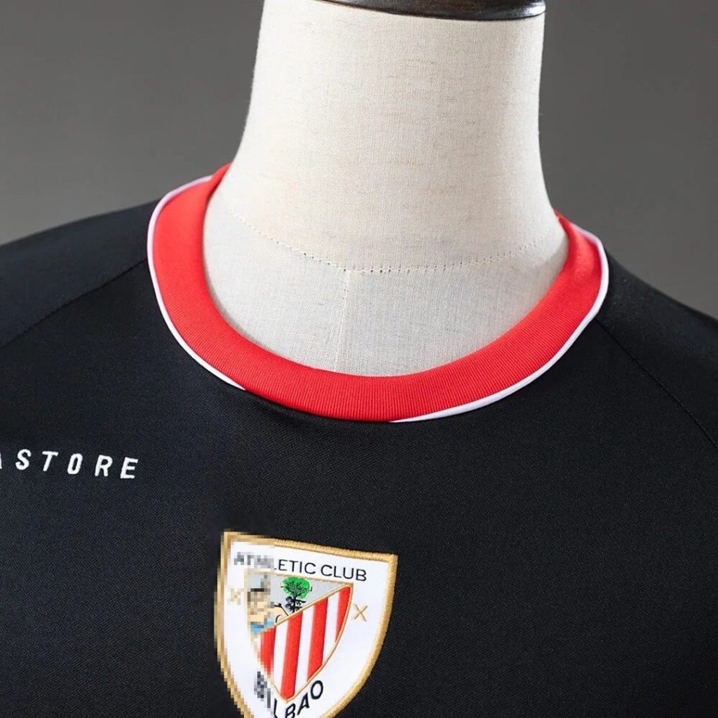 Camiseta Athletic Bilbao Negro 2026-2027 Segunda Equipacion Version Fan - Imagen 3