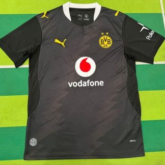 Camiseta Borussia Dortmund Negra 2026-2027 Segunda Equipacion Versión Fan
