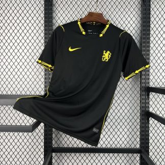 Camiseta Chelsea Negra 2026-2027 Segunda Equipacion Versión Fan
