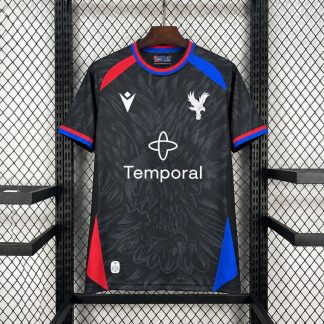 Camiseta Crystal Palace 2026-2027 negra segunda equipacion versión fan