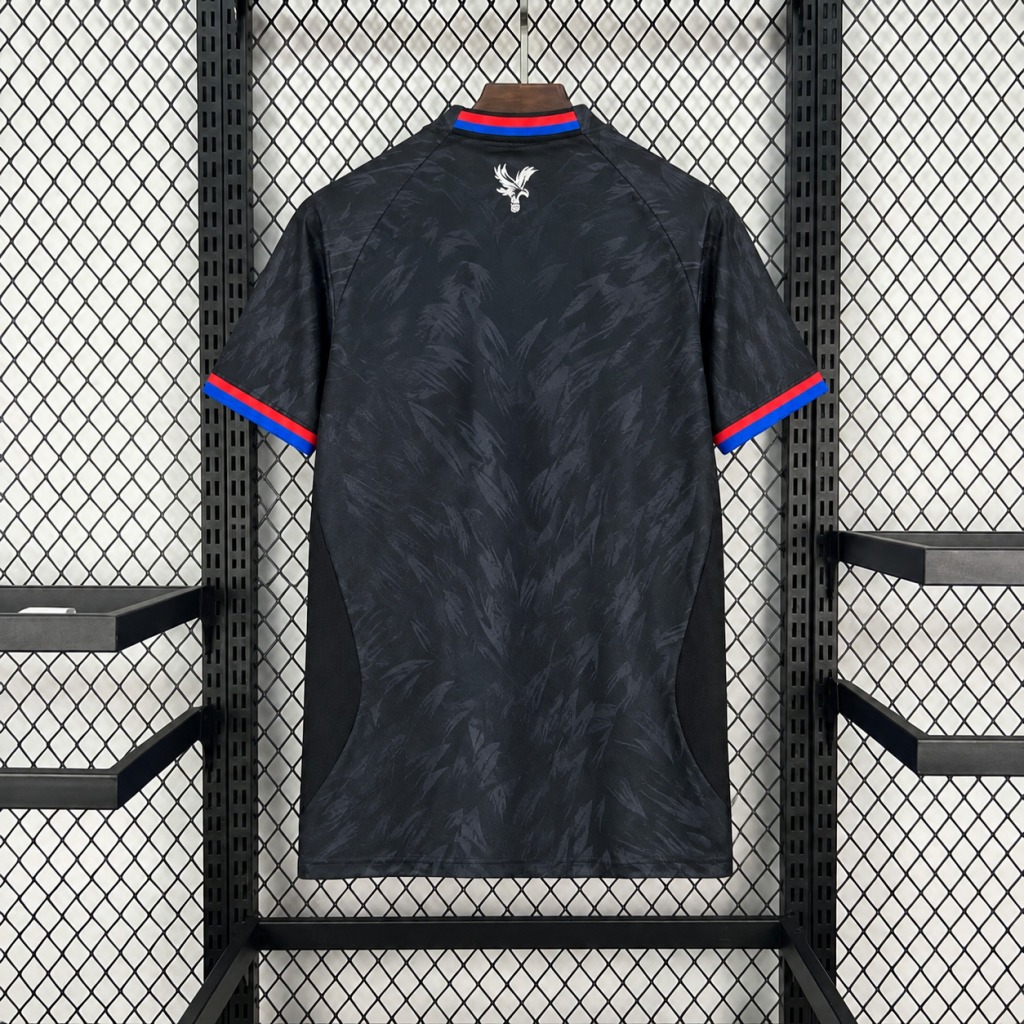 Camiseta Crystal Palace 2026-2027 negra segunda equipacion versión fan - Imagen 2