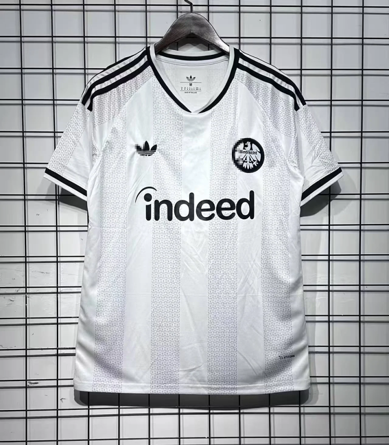 Camiseta Eintracht Frankfurt Blanca 2026-2027 Segunda Equipacion Version Fan