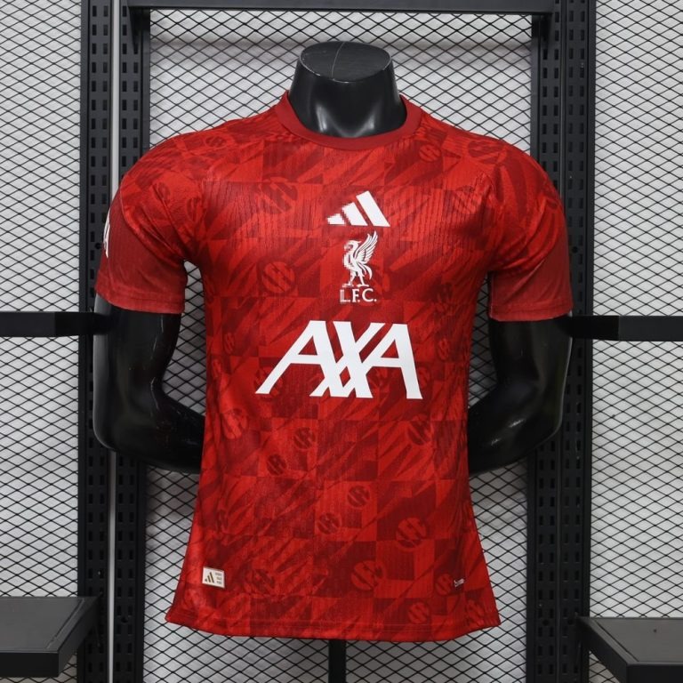 Camiseta Entrenamiento Liverpool Roja 2026-2027 Versión Jugador