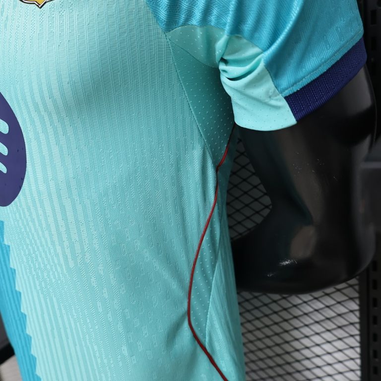 Camiseta Tercera Equipacion FC Barcelona Turquesa 2026-2027 Version Jugador - Imagen 3