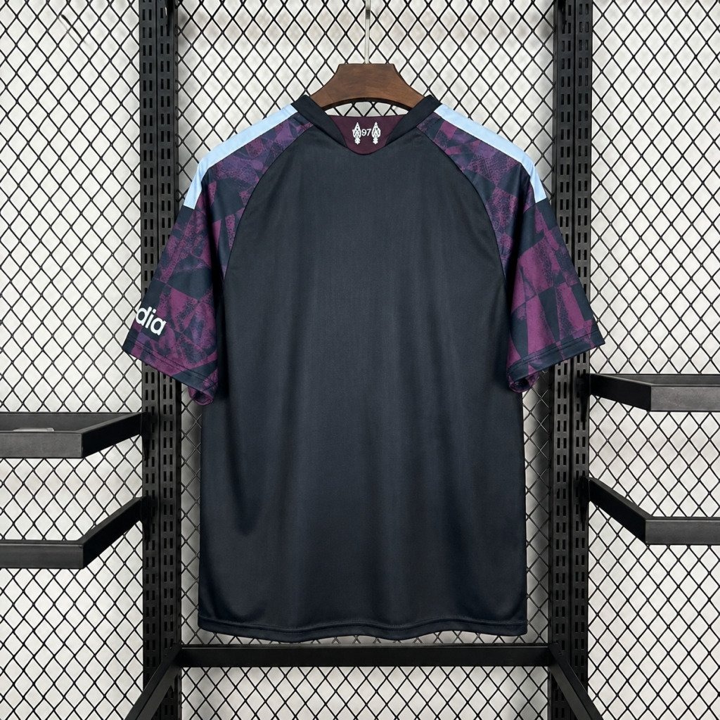 Camiseta Liverpool 2026-2027 Negro Tercera Equipacion Versión Fan - Imagen 2