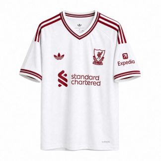 Camiseta Liverpool Blanca 2026-2027 Segunda Equipacion Versión Fan