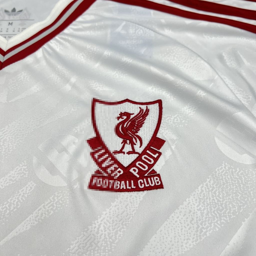 Camiseta Liverpool Blanca 2026-2027 Segunda Equipacion Versión Fan - Imagen 3