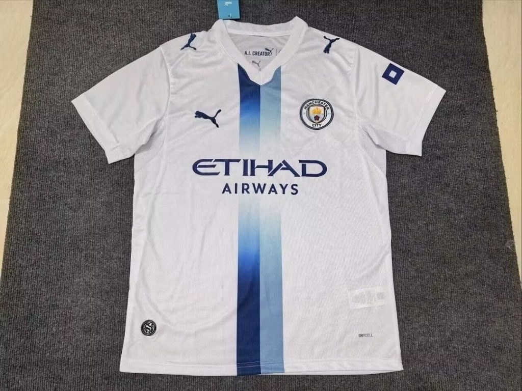Camiseta Manchester City Blanca 2026-2027 Tercera Equipacion Version Fan