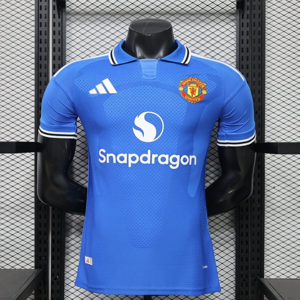 Camiseta Manchester United Azul 2026-2027 Edicion Especial Version Jugador