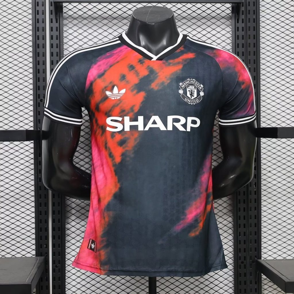 Camiseta Manchester United Negra 2026-2027 Edicion Especial Version Jugador